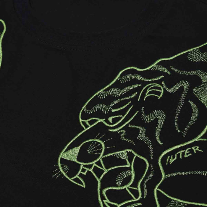 Iuter T-Shirt Double Nepal Tee - Black - immagine 4