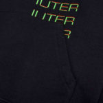 Iuter - Felpa Toxic Hoodie - Black - immagine 4