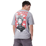 Dolly Noire T-Shirt Metal Geisha - Grey