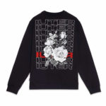 Iuter - Felpa Spine Crew - Black
