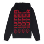 Iuter - Felpa Fast Logo Hoodie - Black