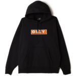 Obey Felpa Subvert Hood Fleece - Black