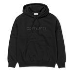 Carhartt Wip Felpa Hooded Carhartt Sweatshirt - Black/Black