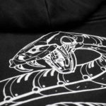Dolly Noire Felpa Death Viper Hockey Hoodie - Black - immagine 4