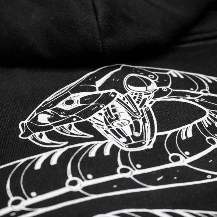 Dolly Noire Felpa Death Viper Hockey Hoodie - Black - immagine 4