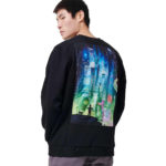 Dolly Noire Felpa Sion Crewneck - Black