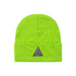 HUF Cappello Triple Traingle Beanie - Bio Lime