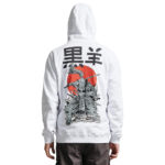 Dolly Noire Felpa Miyamoto Musashi Zip Hoodie - White