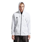 Dolly Noire Felpa Miyamoto Musashi Zip Hoodie - White - immagine 3