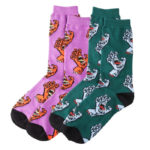 Santa Cruz Calze Multi Hand Sock - Evergreen and Lavender
