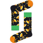 Happy Socks Calze Mac And Cheese Sock - Black