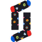 Happy Socks Calze Symbol Dot Sock - Black