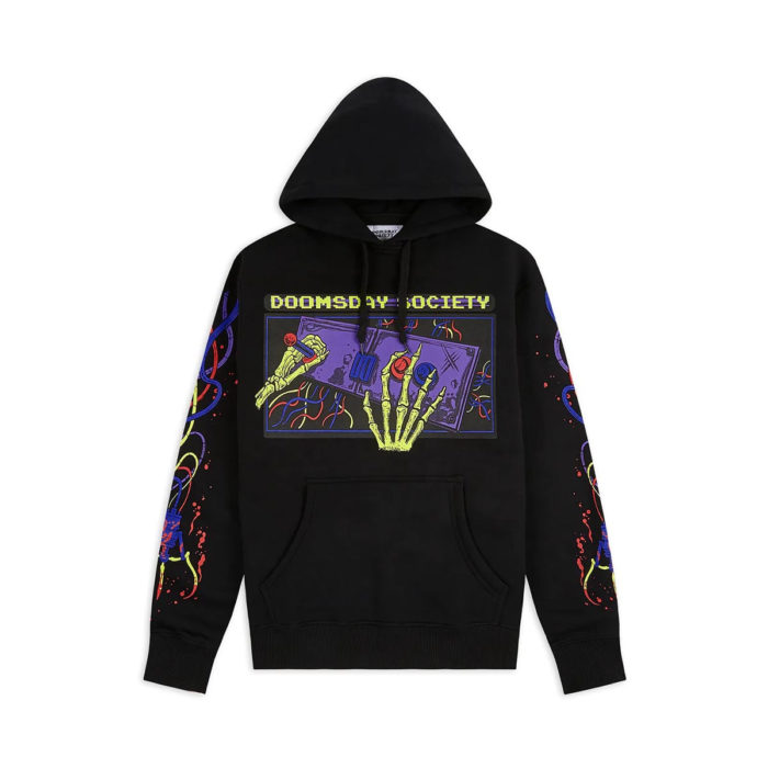 Doomsday Felpa Claw Machine Hoodie - Black - immagine 2