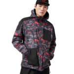 Dolly Noire Giacca Full Zip Camo Glitch