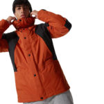 The North Face Giacca Mountain Light DryVent - Burnt Ochre