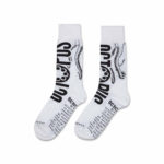Octopus Calze Logo Socks - White