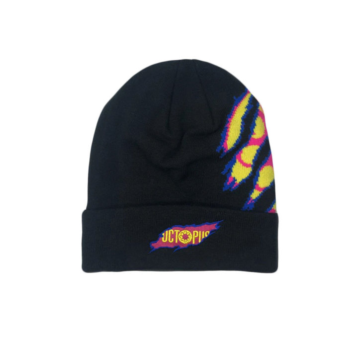 Octopus Cappello Ripper Logo Beanie - Black - immagine 2