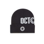 Octopus Cappello Logo Fold Beanie - Black