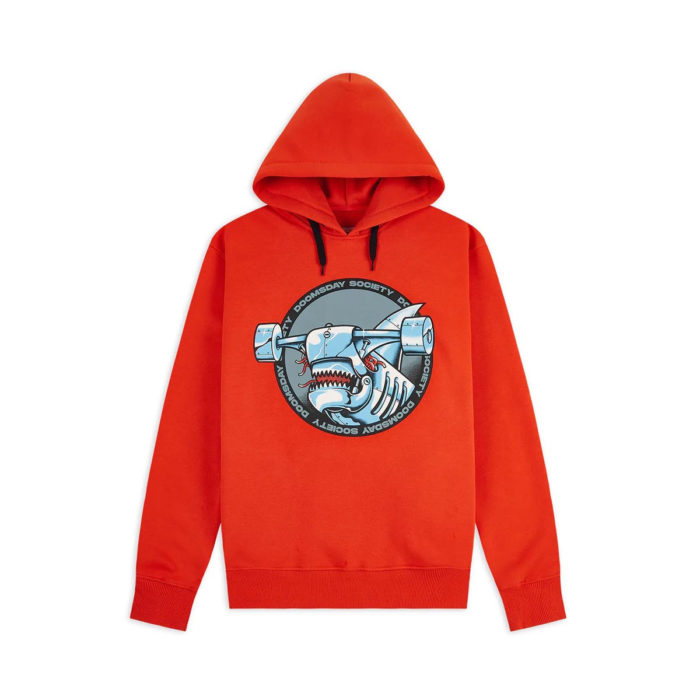 Doomsday Felpa Ironhead Hoodie - Red - immagine 2