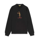 Iuter - Felpa Skeleton Crewneck - Black - immagine 4