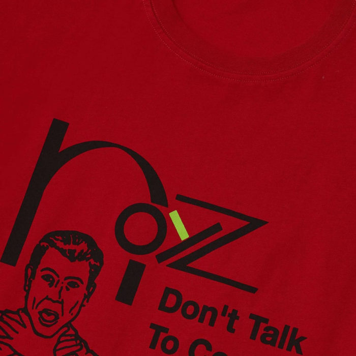 Iuter T-Shirt Noyz Narcos Snitch Tee - Red - immagine 3
