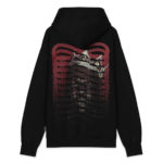 Propaganda Felpa Biggie Ribs Icon Hood - Black