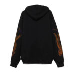 Octopus Felpa Octopus More Fire Logo Hoodie - Embroidered Black - immagine 3
