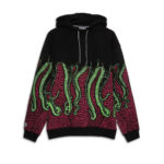 Octopus - Octopus Felpa Fingerz Hoodie - Black