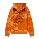 Iuter - Felpa Iuter Struggle Camo Hoodie - Orange