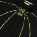 Iuter - Felpa Iuter Widow Hoodie - Black - immagine 3