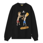 Iuter - Felpa B&B Knockout Crewneck - Black