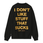 Iuter - Felpa B&B Knockout Crewneck - Black - immagine 3