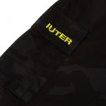 Iuter Pantaloncini Cargo Camo Short - Black - immagine 4
