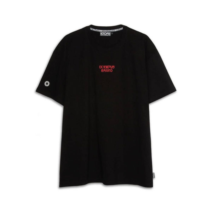 Octopus T-Shirt Bandana Logo Tee - Black - immagine 3