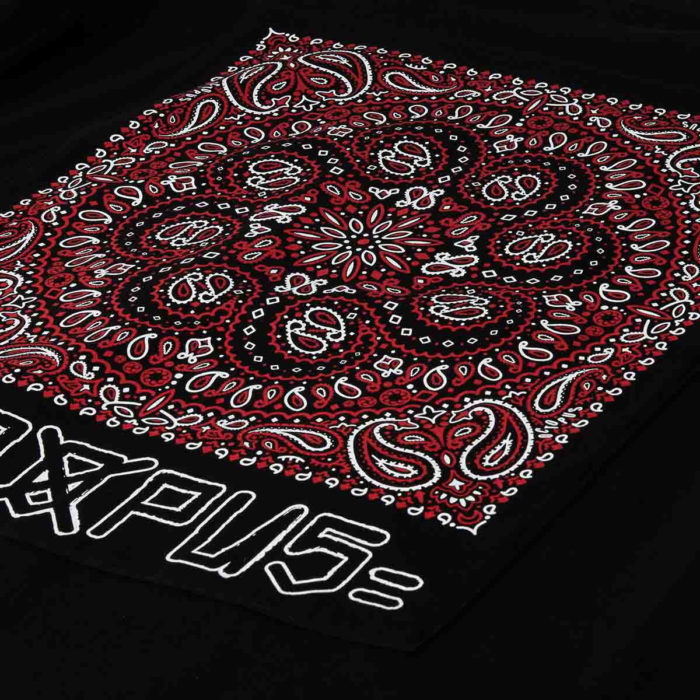 Octopus T-Shirt Bandana Logo Tee - Black - immagine 4