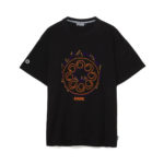 Octopus T-Shirt More Fire Logo Tee - Black