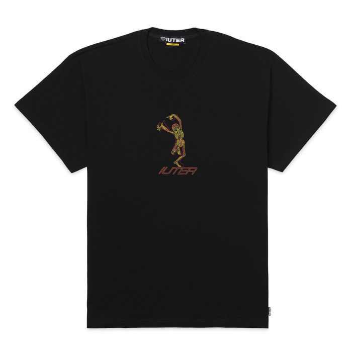 Iuter T-Shirt Skeleton Tee - Black - immagine 3