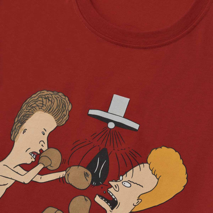 Iuter T-Shirt B&B Knockout Tee - Red - immagine 4