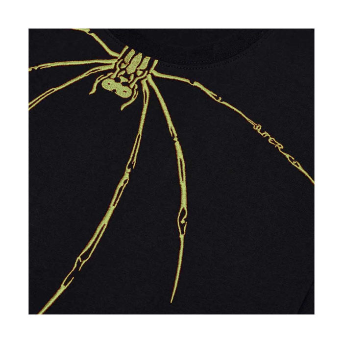 Iuter T-Shirt Widow Tee - Black/Green - immagine 3