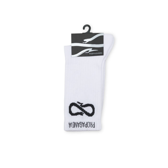 Propaganda Logo Socks White - immagine 3