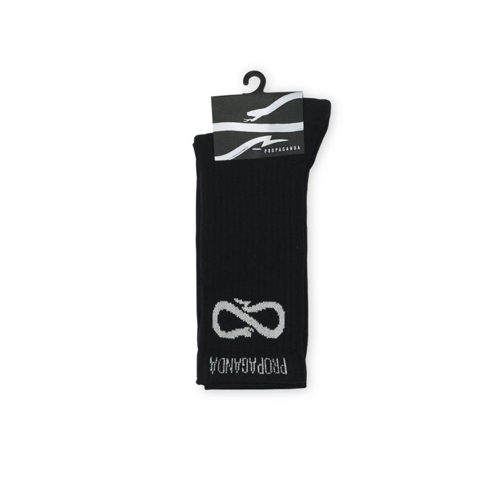 Propaganda Logo Socks Black - immagine 3