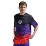 Dolly Noire T-Shirt Gradiend Logo Black & Red - immagine 3