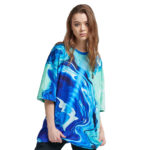 Dolly Noire T-Shirt Blaster Oversize Blue - immagine 4