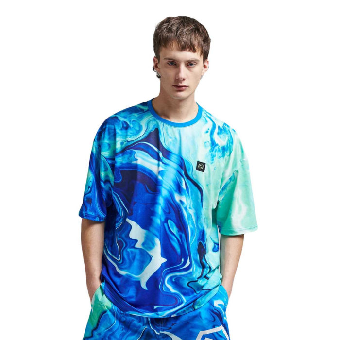 Dolly Noire T-Shirt Blaster Oversize Blue - immagine 2