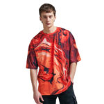 Dolly Noire T-Shirt Blaster Oversize Red