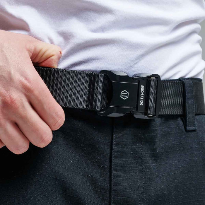 Dolly Noire Cintura Minimal Buckle Belt - immagine 3