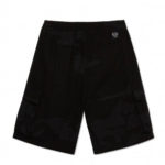 Iuter Pantaloncini Cargo Camo Short - Black - immagine 3