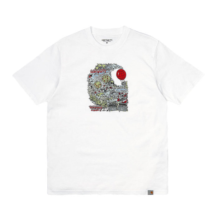 Carhartt Wip Treasure C T-Shirt White - immagine 2