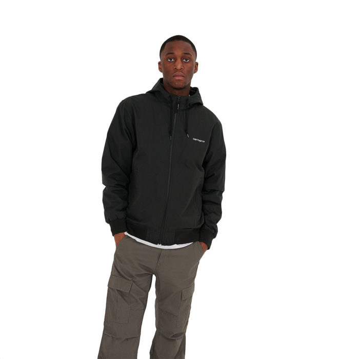 Carhartt Wip Giacca Marsh Jacket Black/White - immagine 4