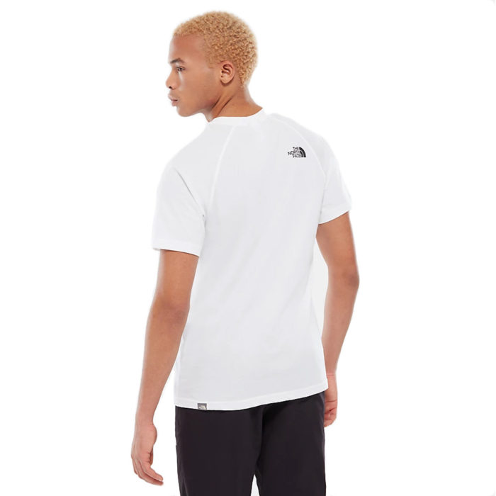 The North Face T-Shirt Raglan Redbox White - immagine 3